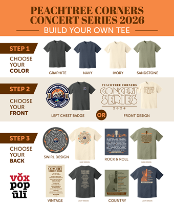 Build Your Own Concert Series Tee - Comfort Colors® Heavyweight Ring Spun Tee
